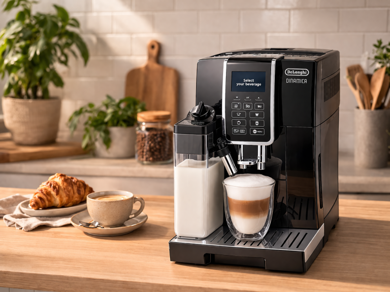 Кавомашина БУ Delonghi с молочником